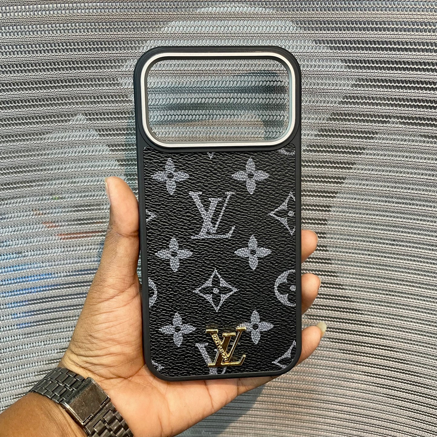 LogoLuxe Leather iPhone 17 Series Case