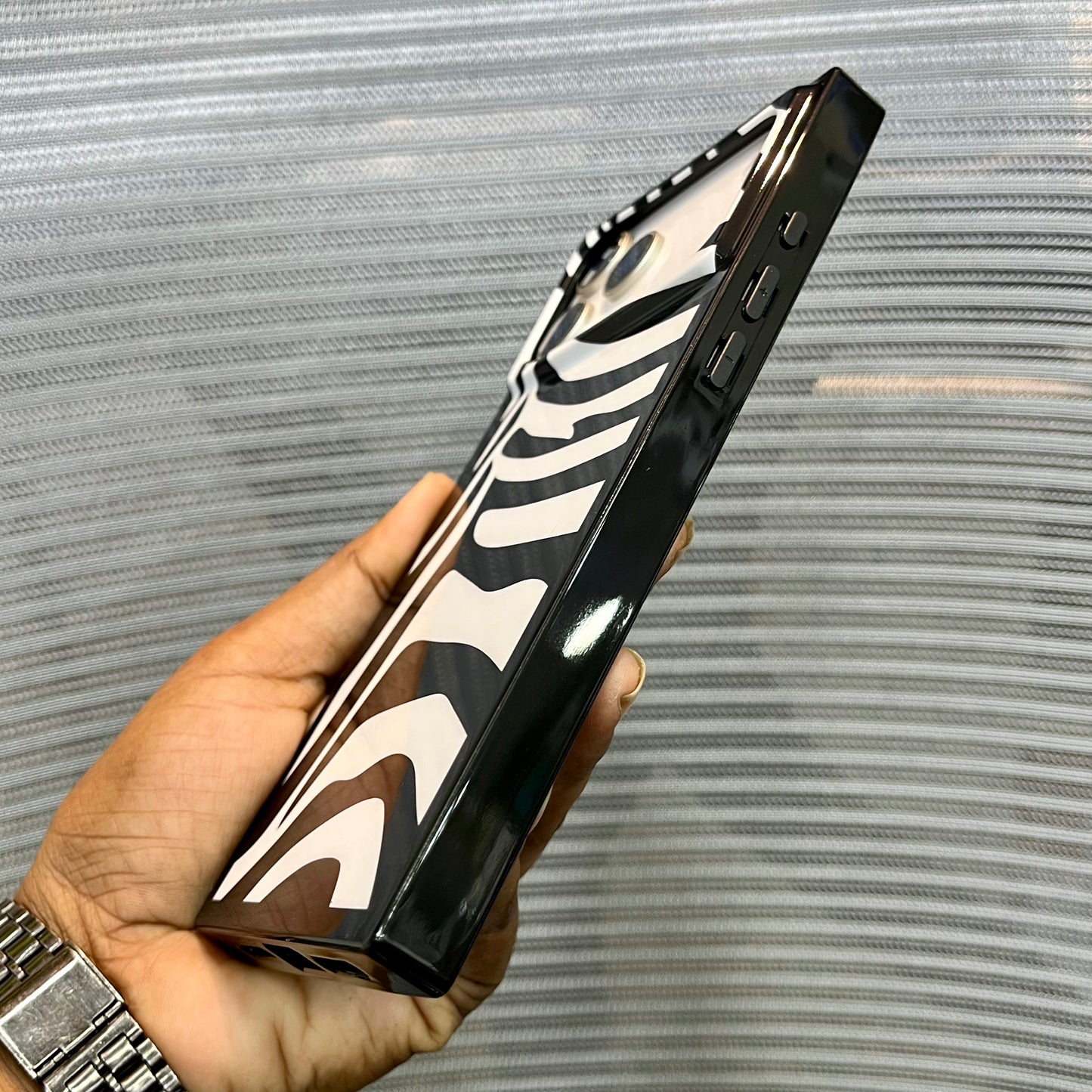 Zebra Print Box iPhone 17 Series Case