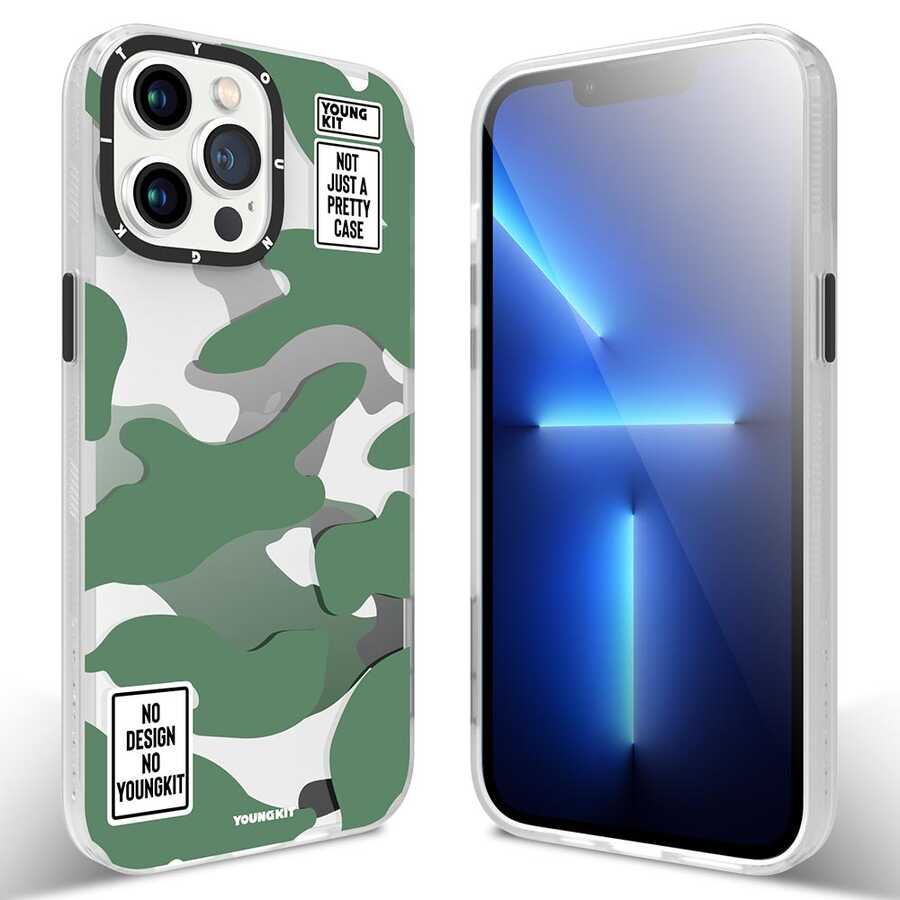 Printed Camouflage Textured Fancy Case