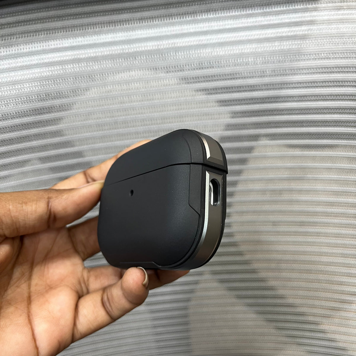 AirPods CrashGuard Case with Rubber & Metal Frame