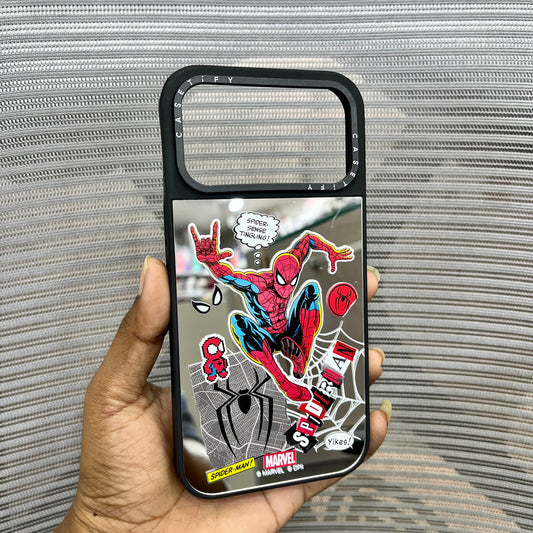 Super Hero Edition Mirror Print iPhone 17 Pro Max Case