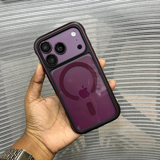 Armor Metal Frame Side Border iPhone Case