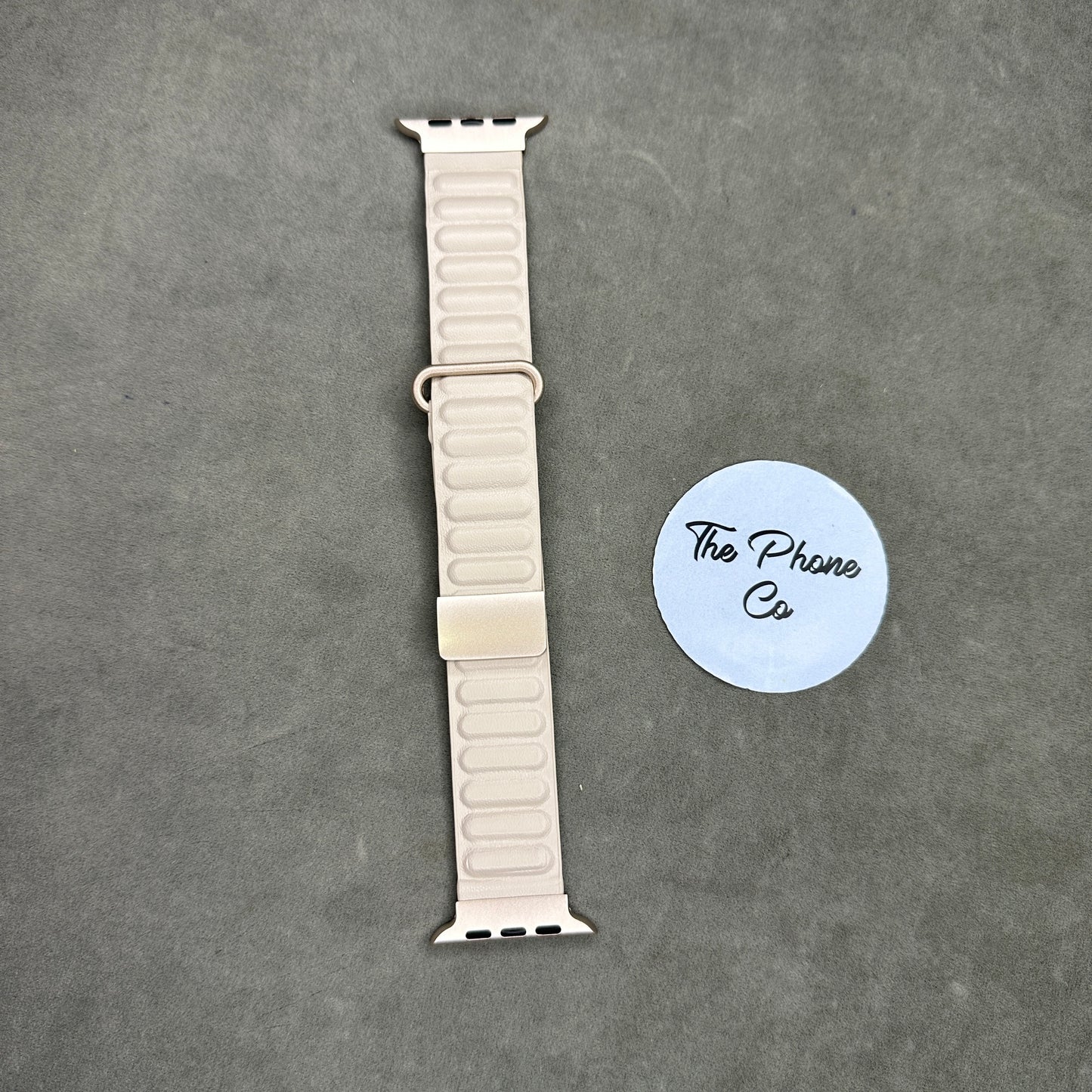 Leather Magnetic Apple Watch Strap