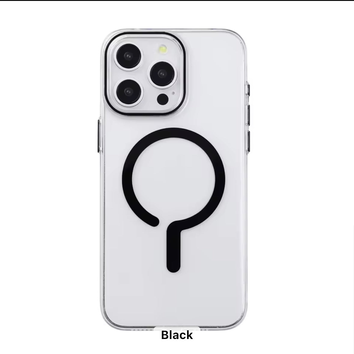 Premium Slim Fit Anti-Yellow Transparent MagSafe Case for iPhone