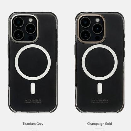 Transparent Metal Frame iPhone Case