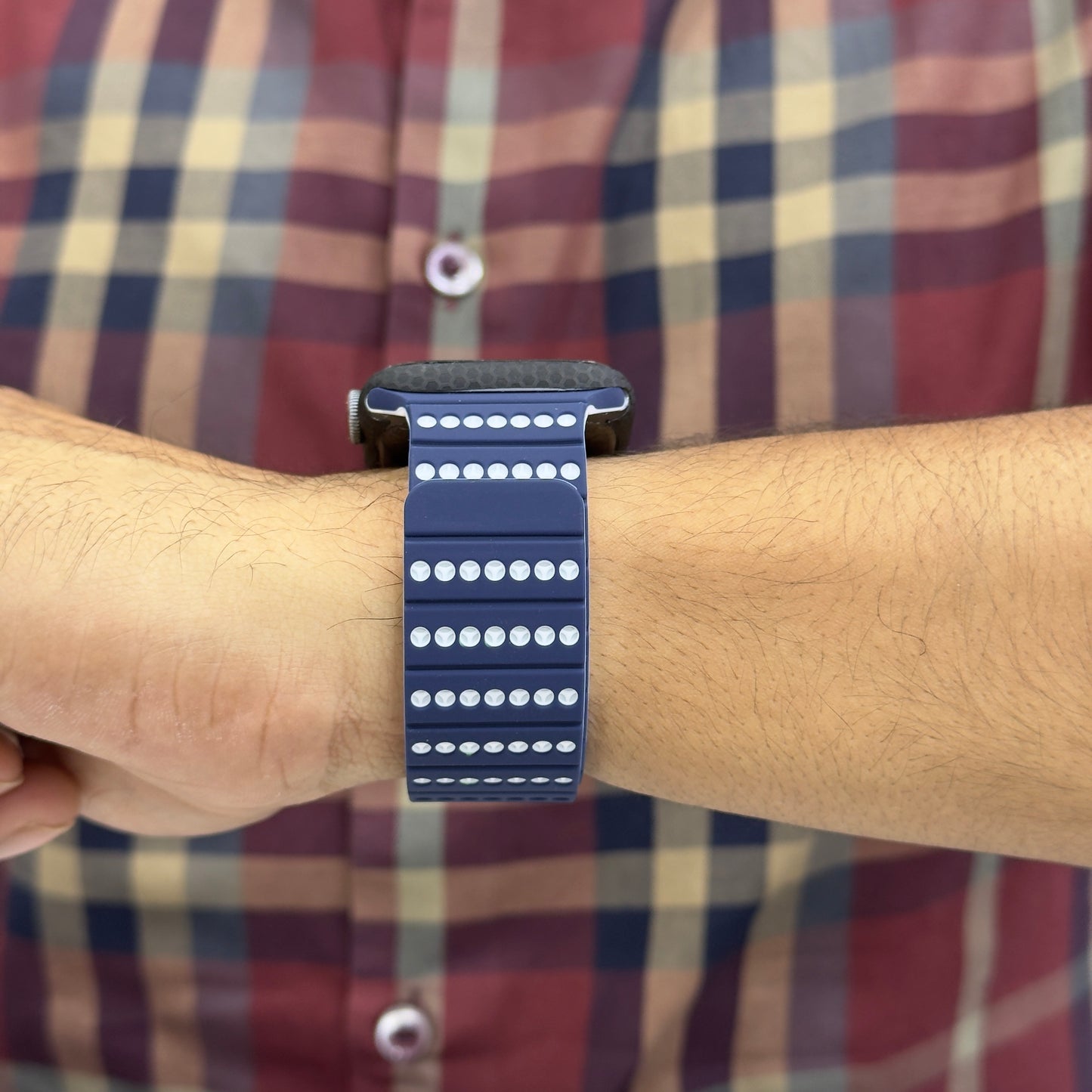 Silicone Magnetic Apple Watch Strap