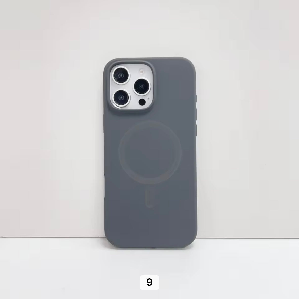 Silicone MagSafe Hard Case for iPhone