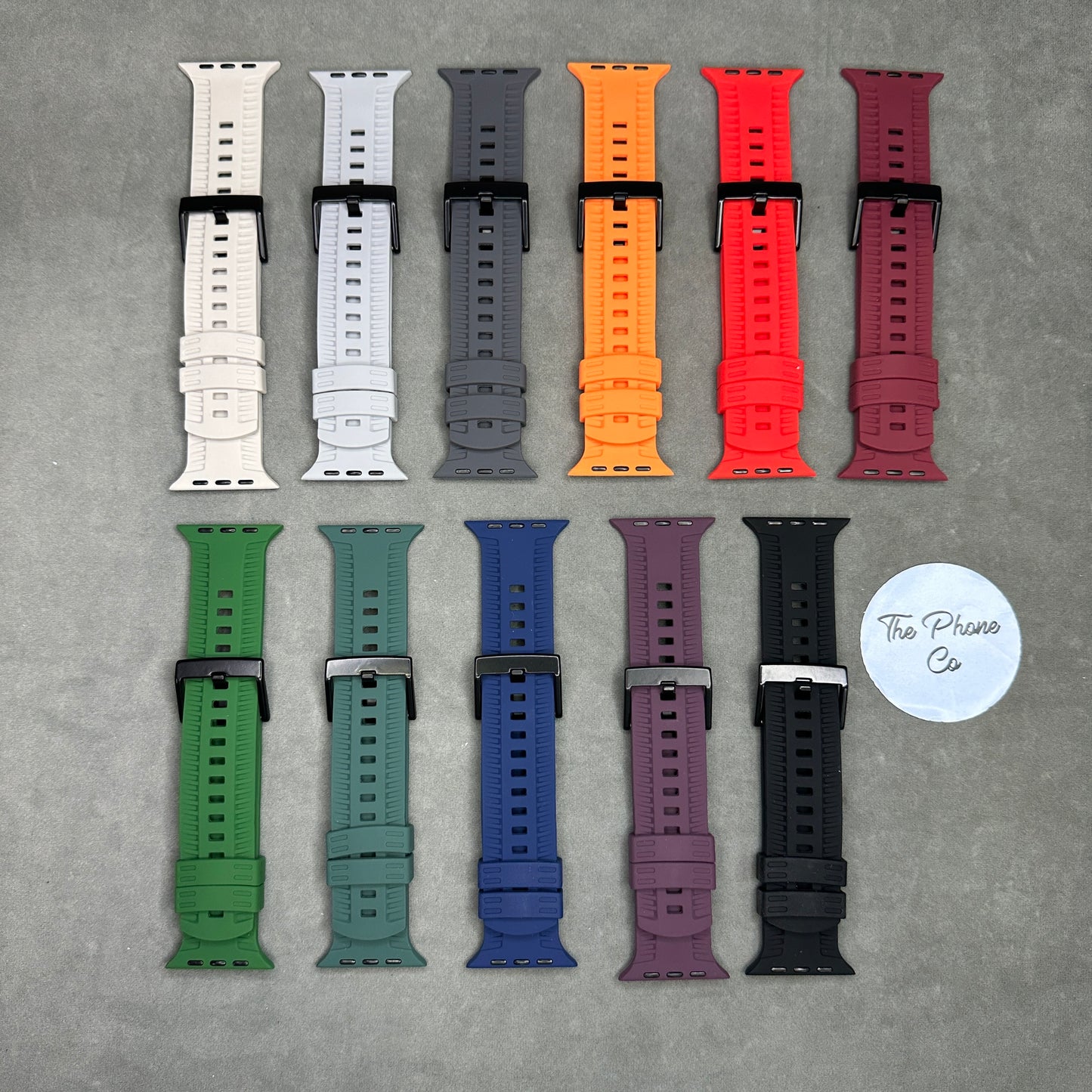 Silicone Apple Watch Strap