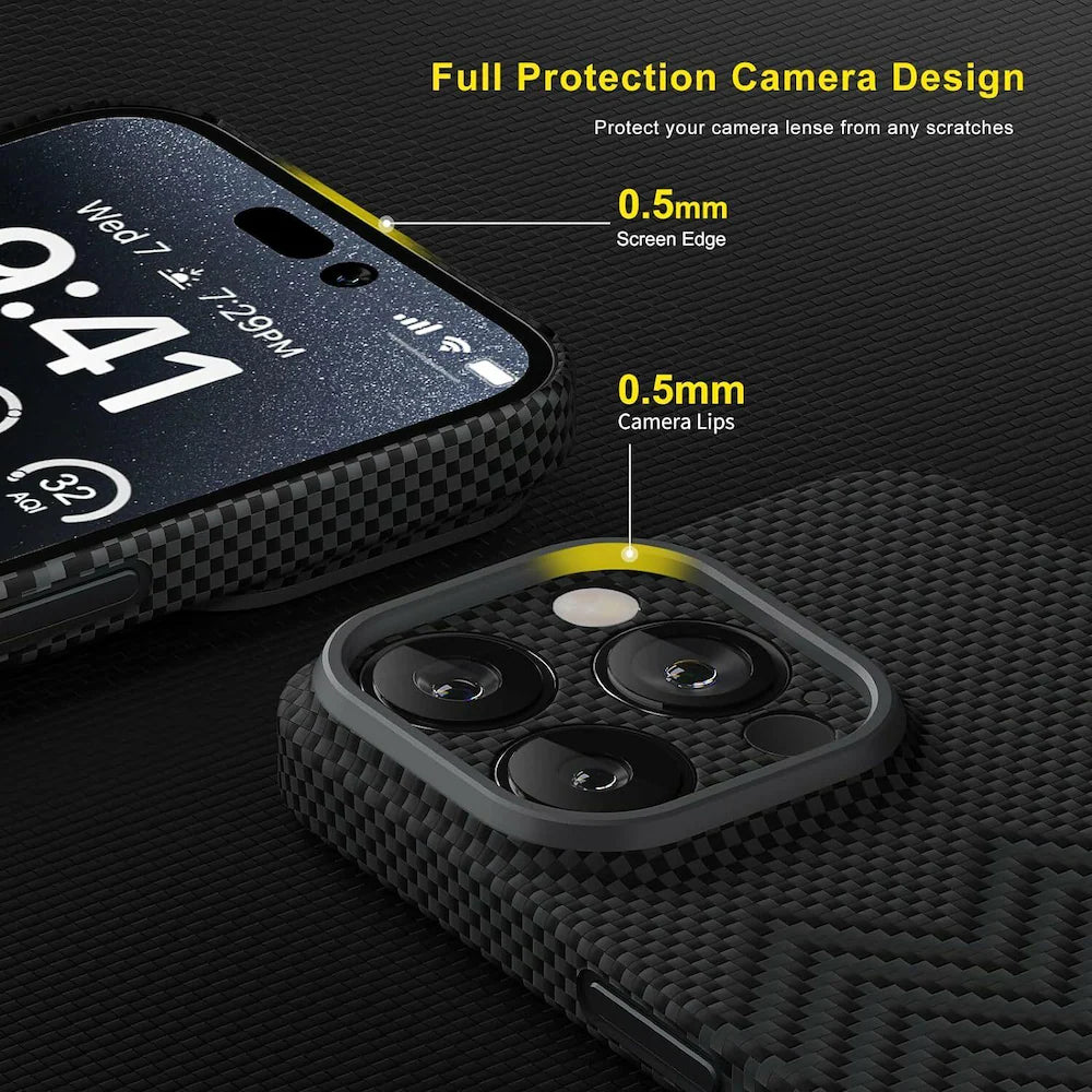 Premium Carbon Fiber iPhone Case