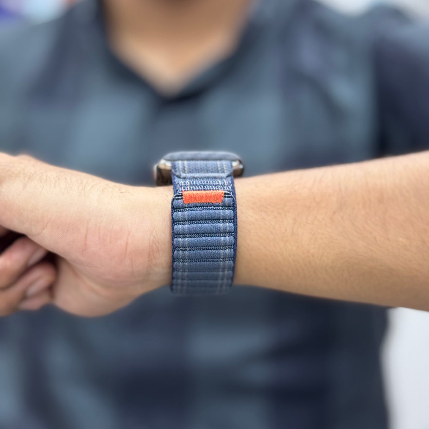 Nylon Sports Loop Textured Apple Watch Strap
