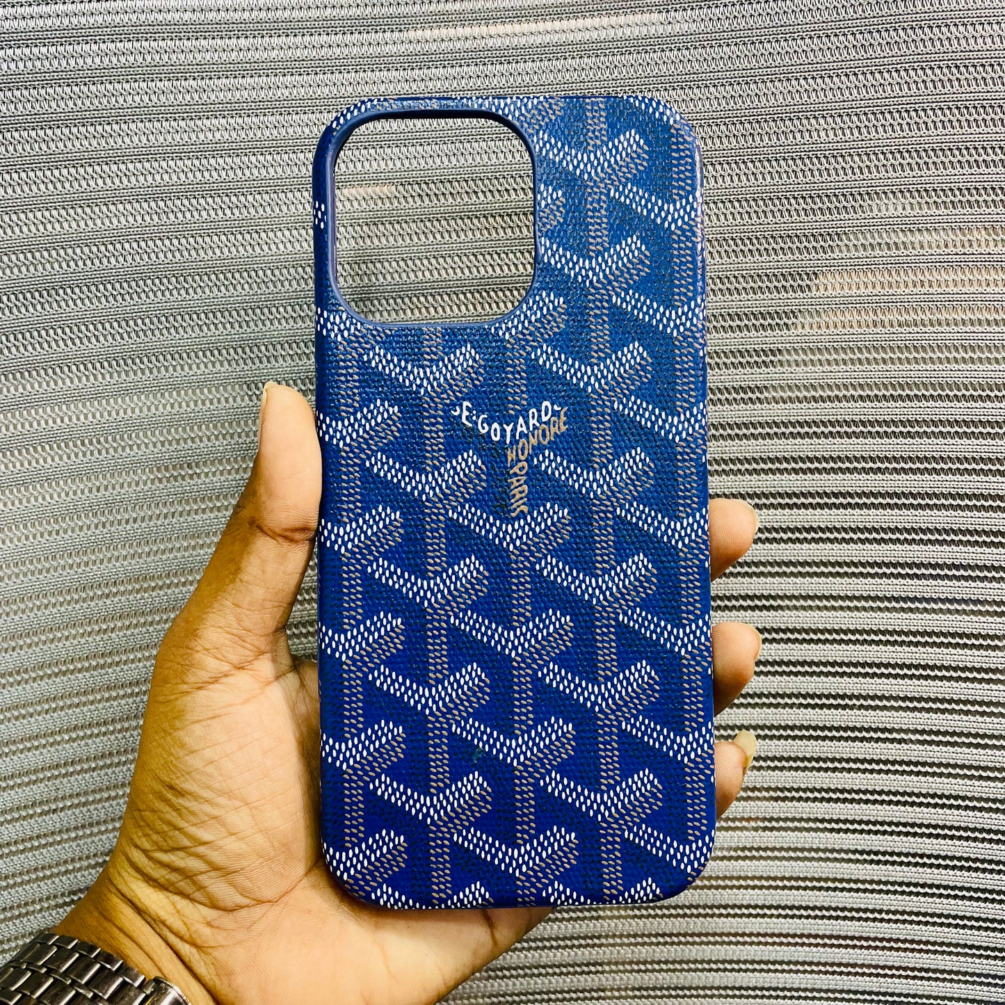 Luxe Printed Inner Fur iPhone 16 Pro Case