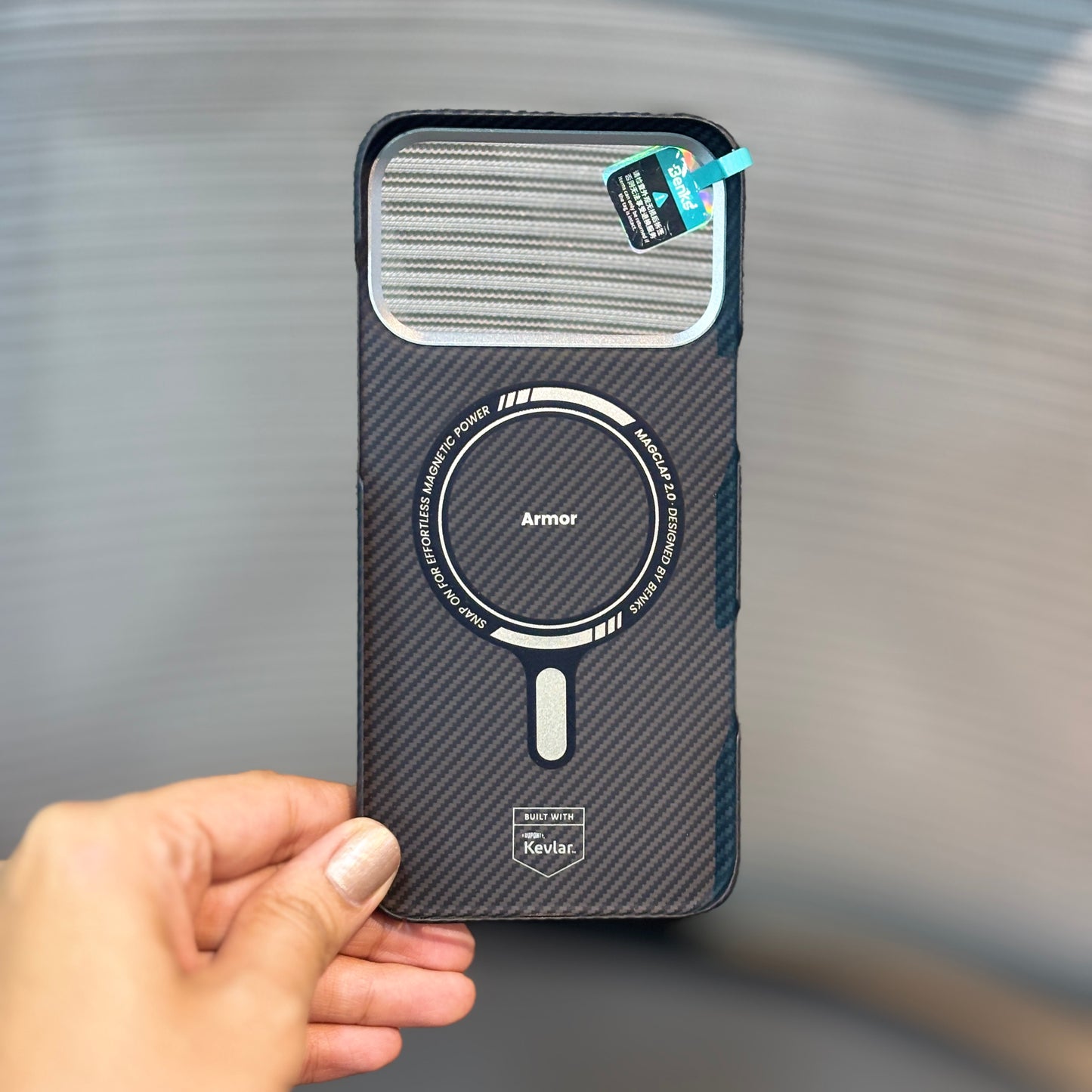 ArmorWeave Carbon Fiber iPhone 17 Pro Max Case