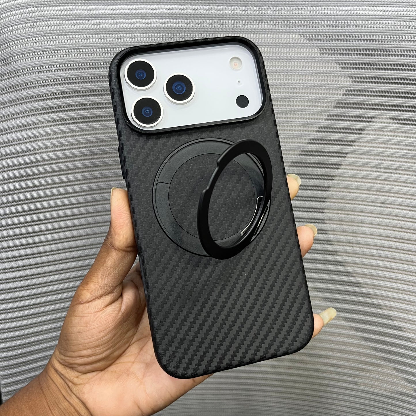 Carbon FlexMag Stand iPhone 17 Pro Case