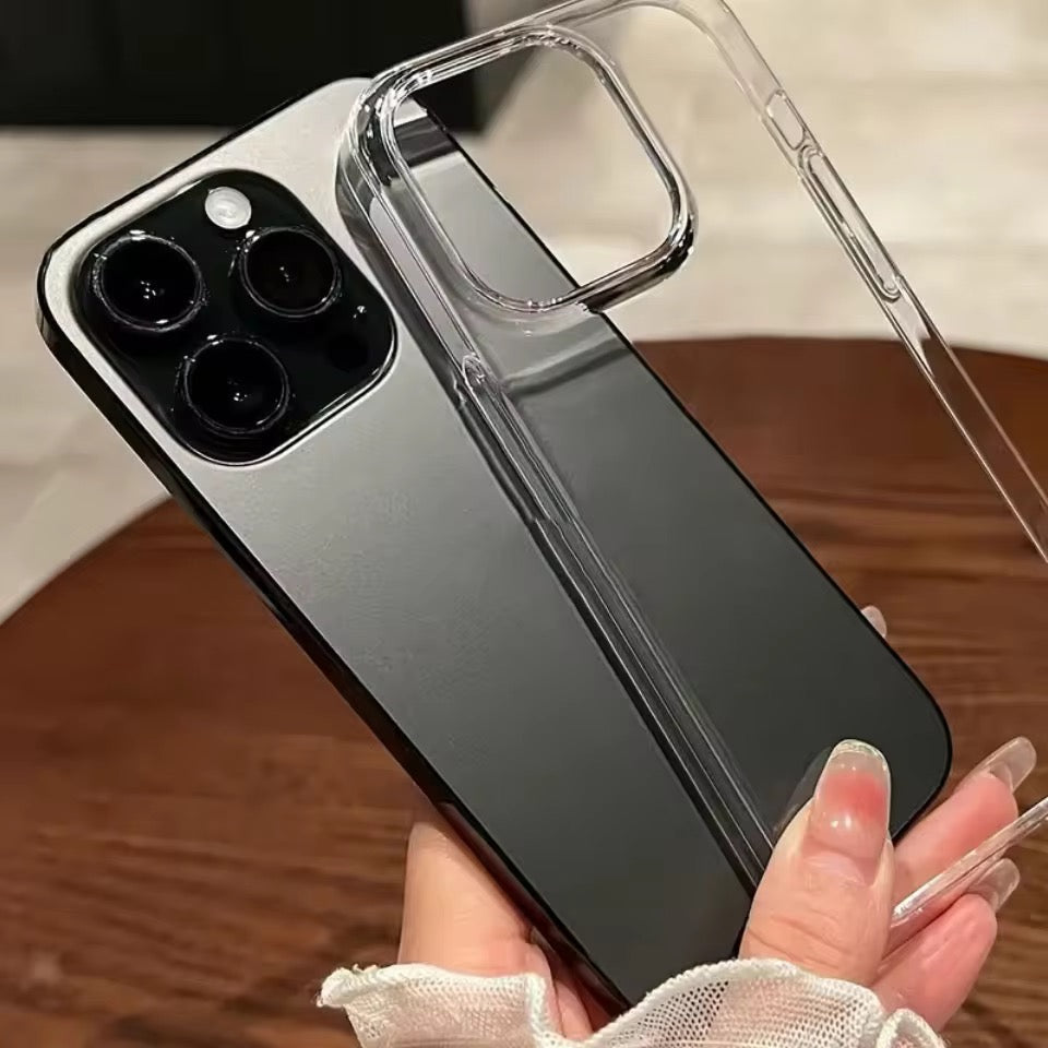 Clear Transparent Anti-Yellow Case for iPhone