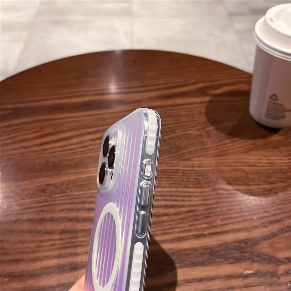Chromatic Stripes Hard Case for iPhone