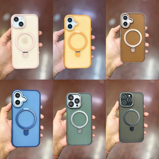 Tinted MagSafe iPhone Case with Stand