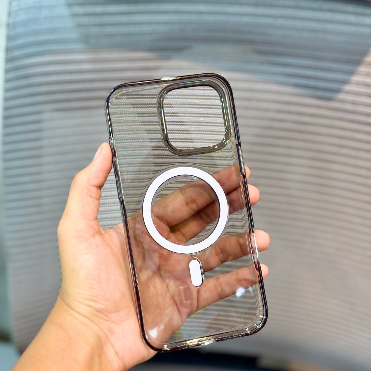 ClearGuard Metal MagSafe iPhone 15 Pro Max Case