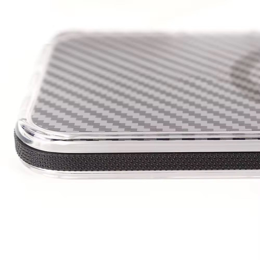 Carbon Fibre MagSafe iPhone Case with Camera Stand