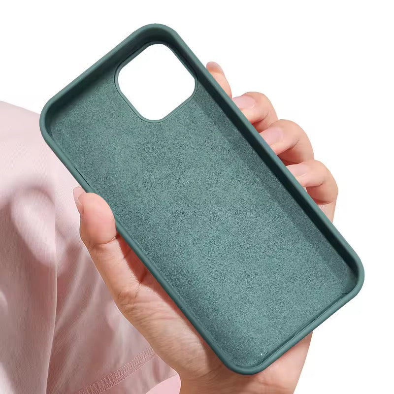 Premium Silicone MagSafe Hard Case for iPhone