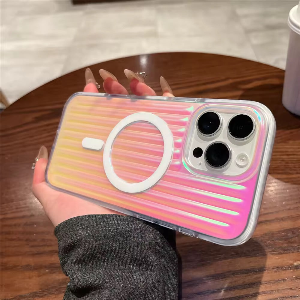Chromatic Stripes Hard Case for iPhone
