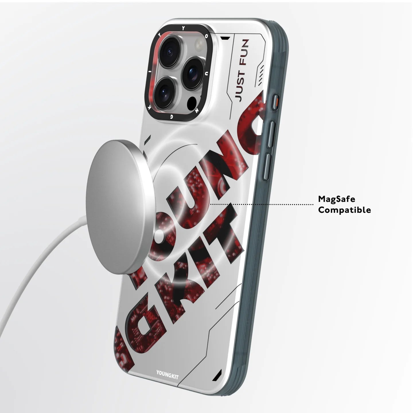 Premium MagSafe Hard Printed iPhone Case