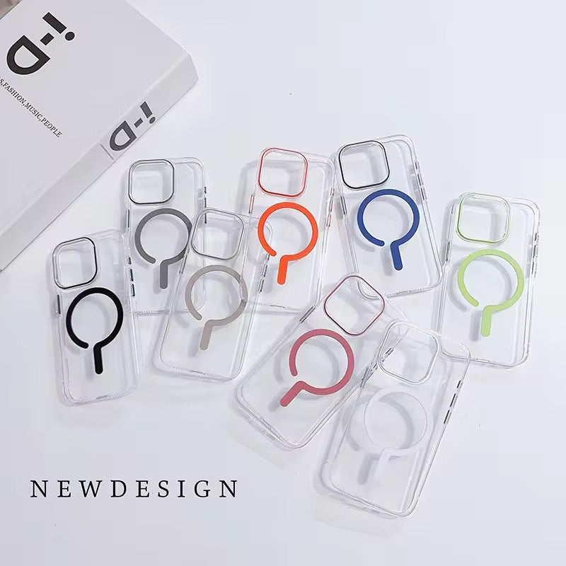 Premium Slim Fit Anti-Yellow Transparent MagSafe Case for iPhone