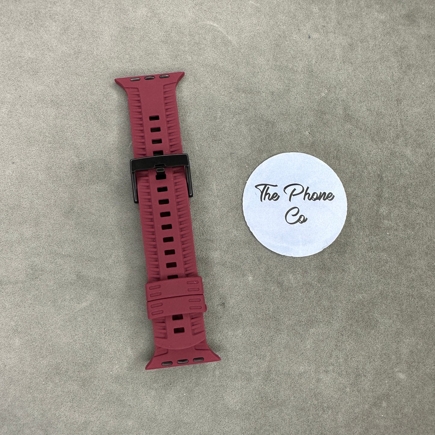 Silicone Apple Watch Strap