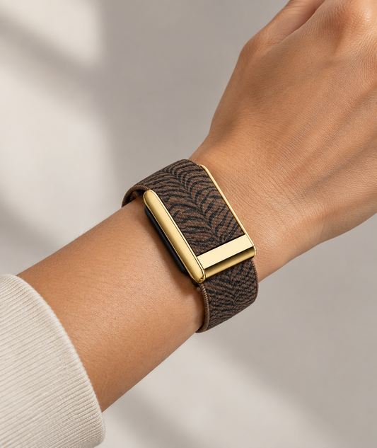Tiger Stripe Printed Whoop Band