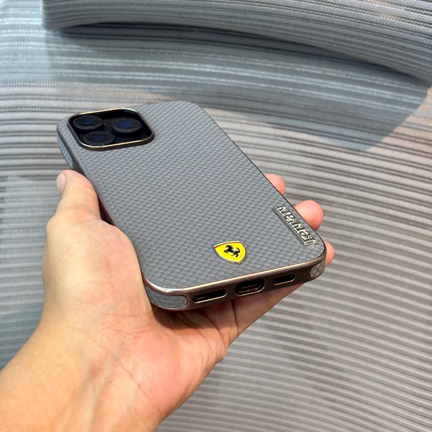 VelourDrive Luxe iPhone Case