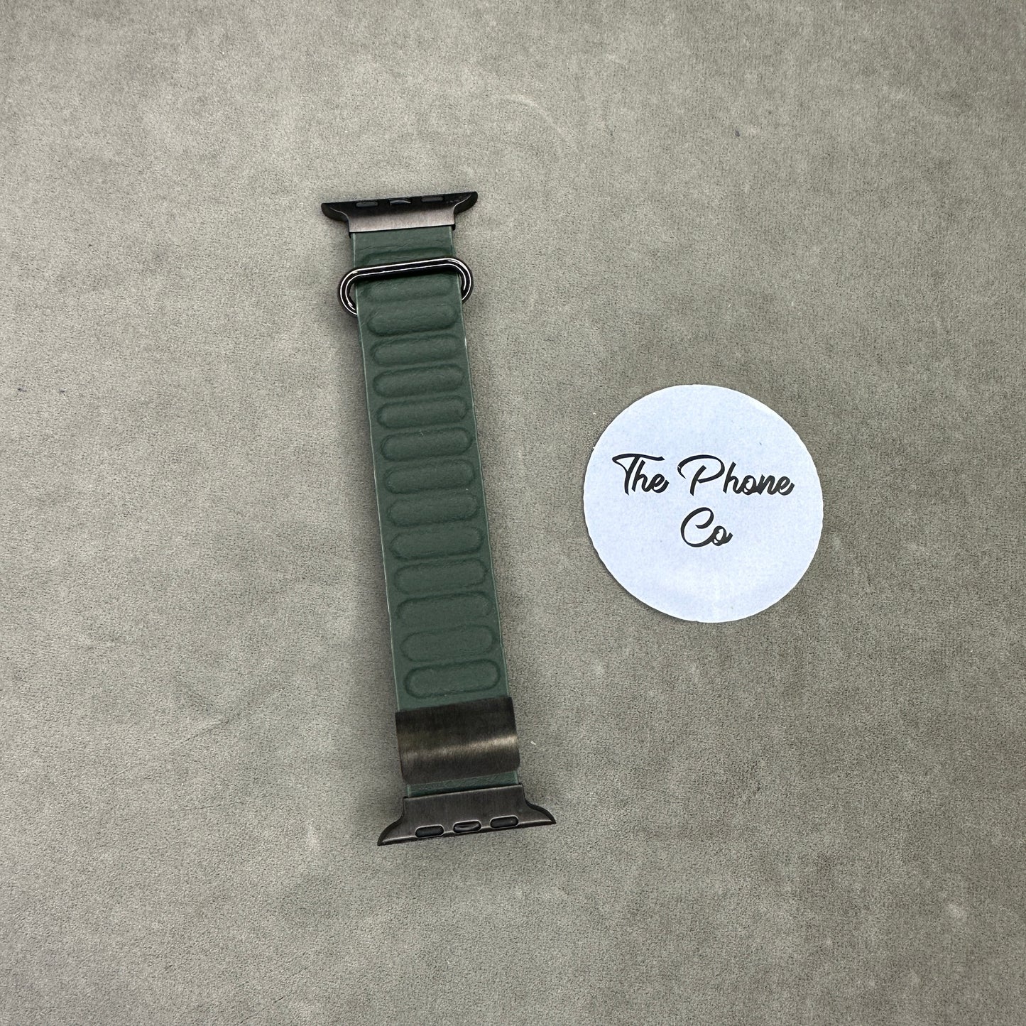 Leather Magnetic Apple Watch Strap