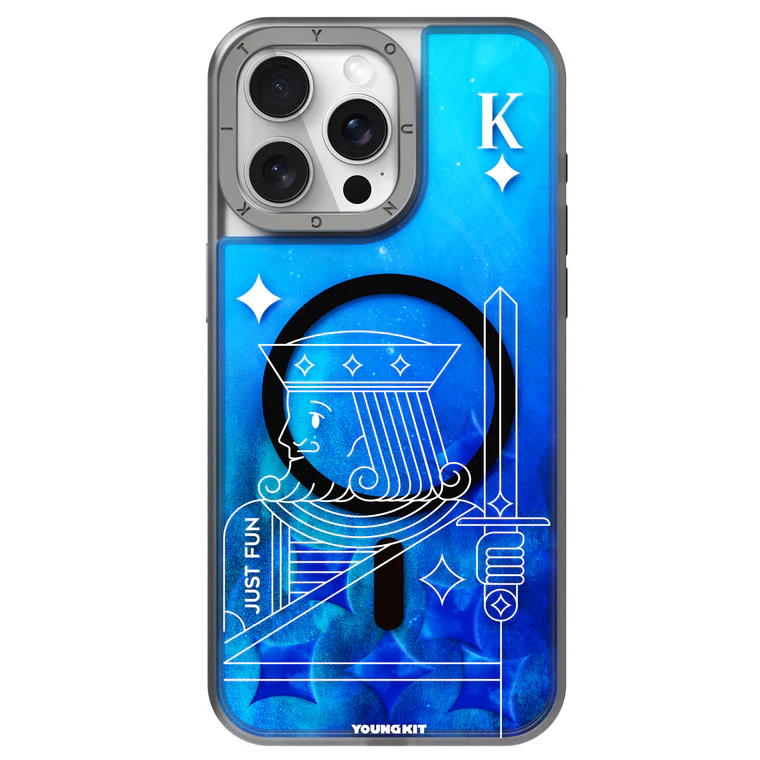 Card Designed Radium Magsafe Case for iPhone 15 Series