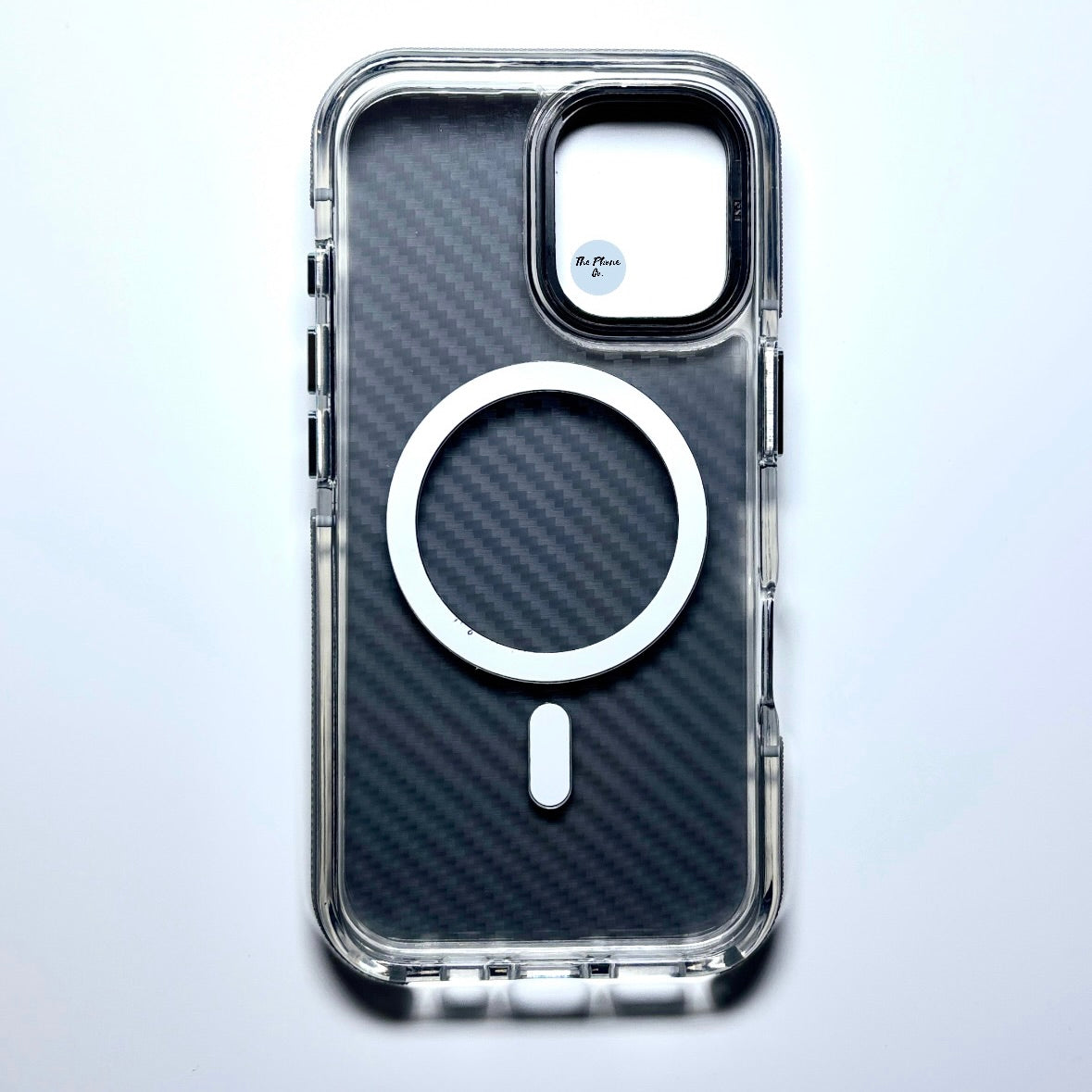 Carbon Fibre MagSafe iPhone Case with Camera Stand