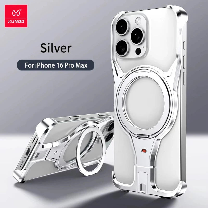 Metal Magsafe Bumper Case for iPhone 16 Series