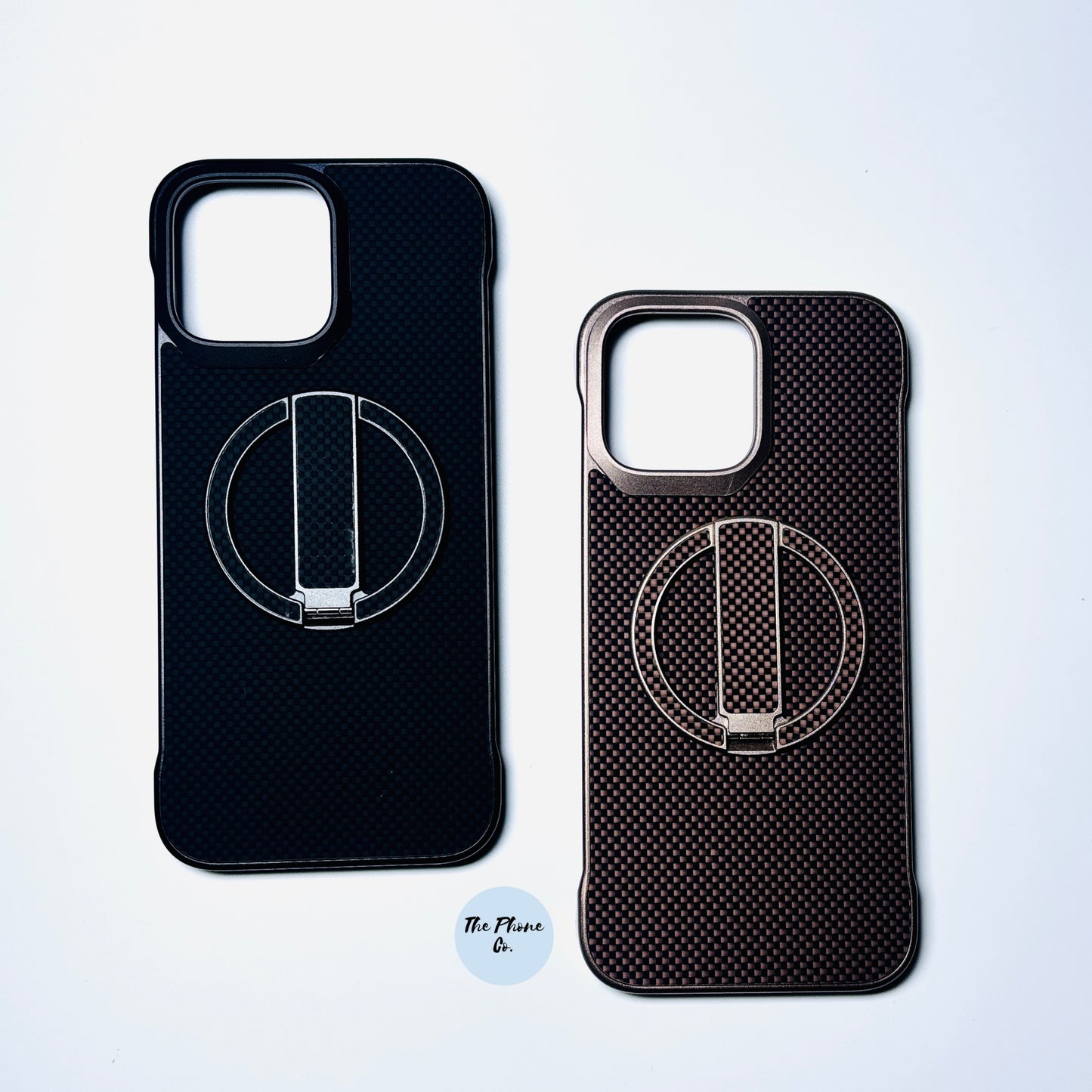 Carbon Fiber iPhone Case with Stand