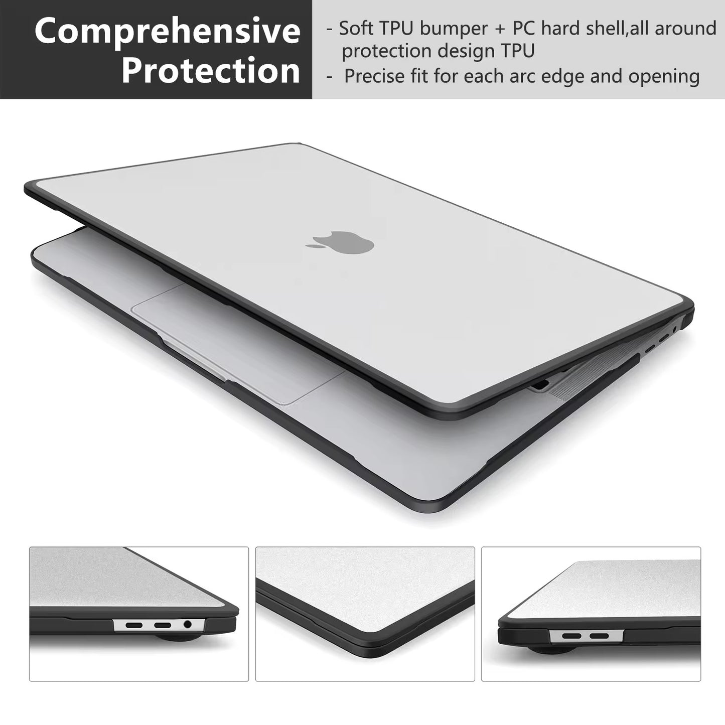 Hardshell Case for MacBook with Keyboard / Track Clear Cover