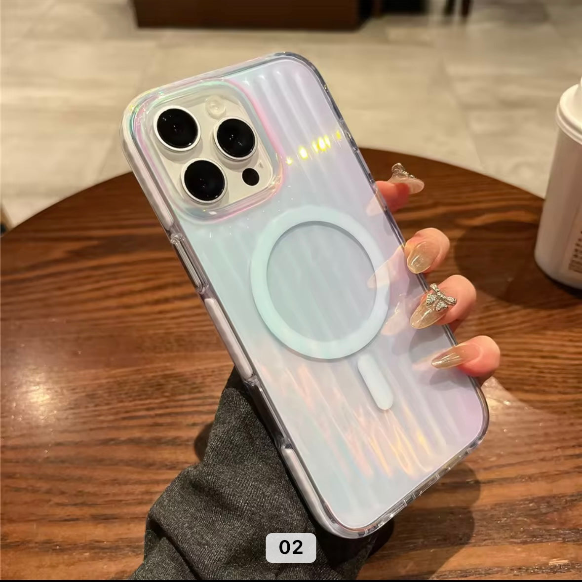 Chromatic Stripes Hard Case for iPhone