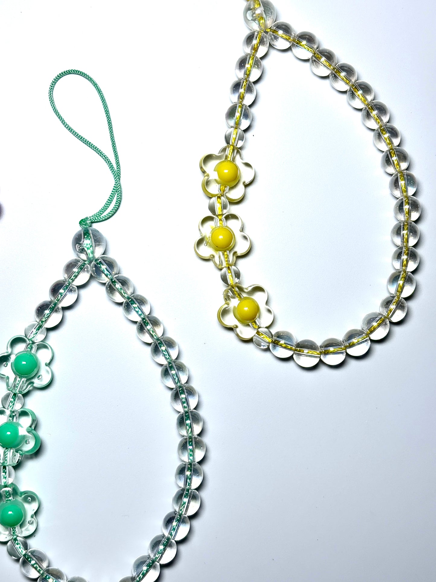 Aesthetic Flower Phone Charm Strap