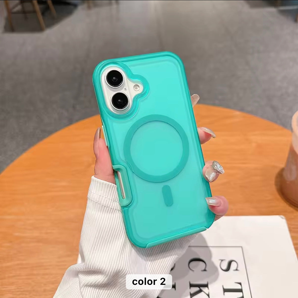 Tinted Matte Magsafe Hard Case for iPhone