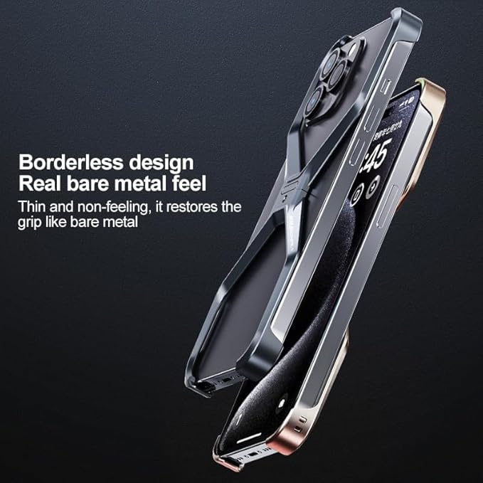 X Shaped Metal Bumper Case for iPhone