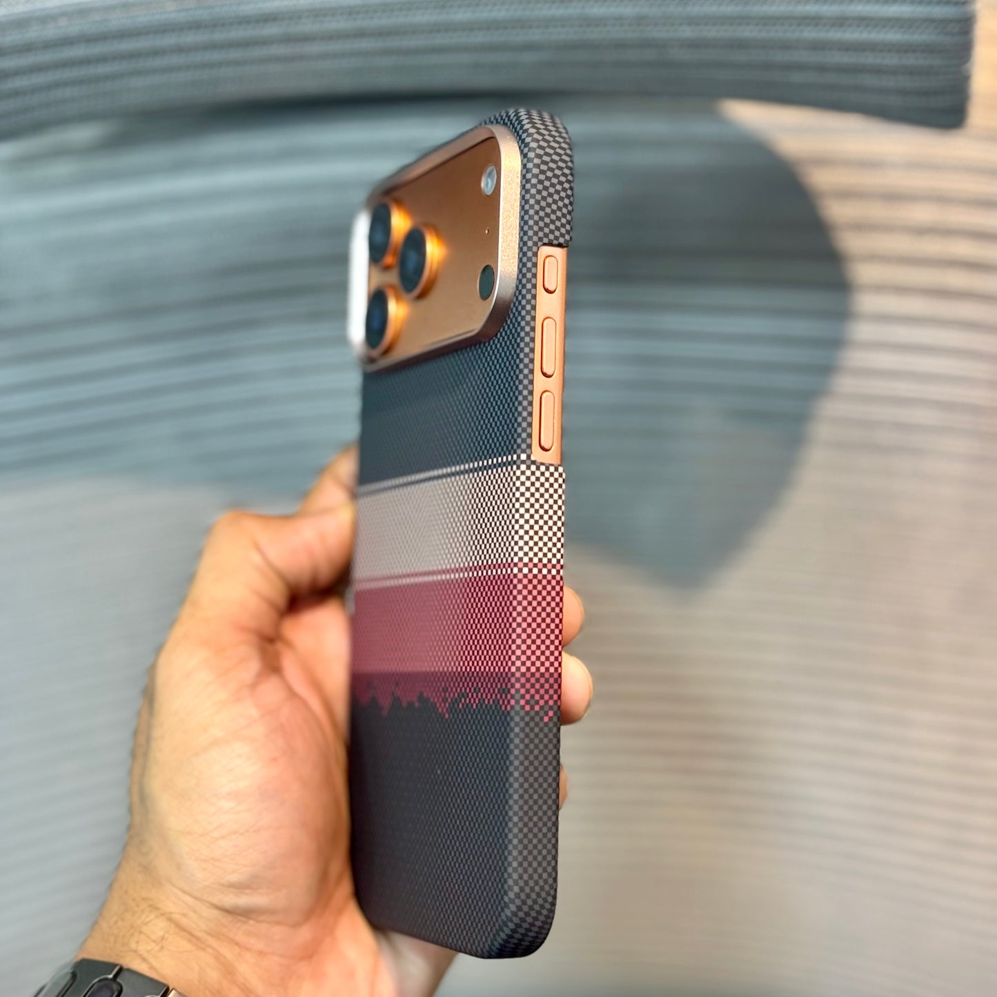FibreLux Sunset MagSafe iPhone 15 Pro Max Case