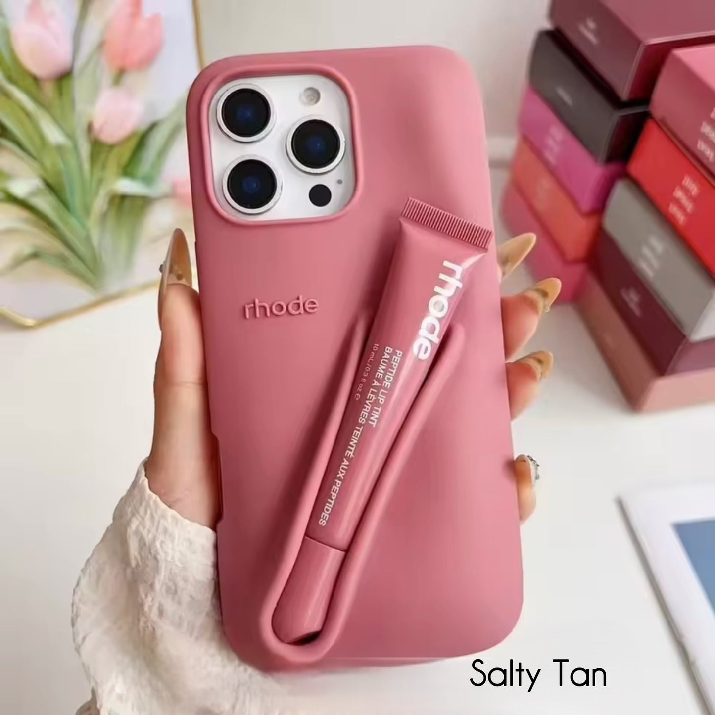 3D Silicone iPhone Lip Case with Lip Tint
