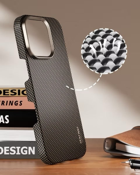 Premium Carbon Fiber MagSafe iPhone Case