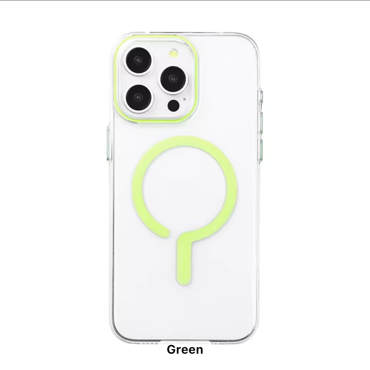 Premium Slim Fit Anti-Yellow Transparent MagSafe Case for iPhone
