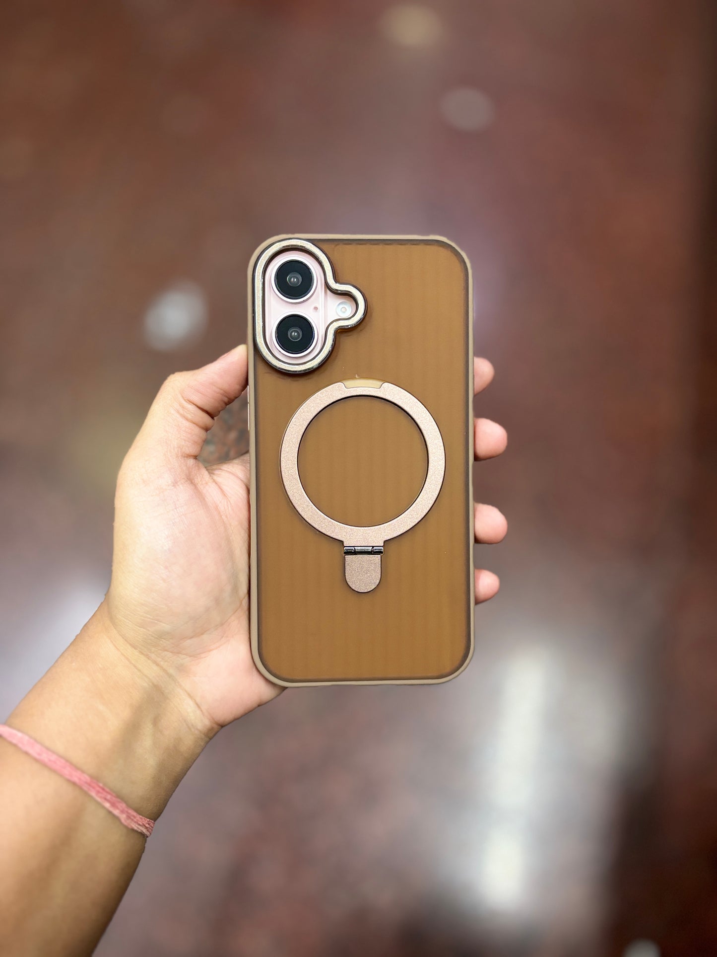 Tinted MagSafe iPhone Case with Stand