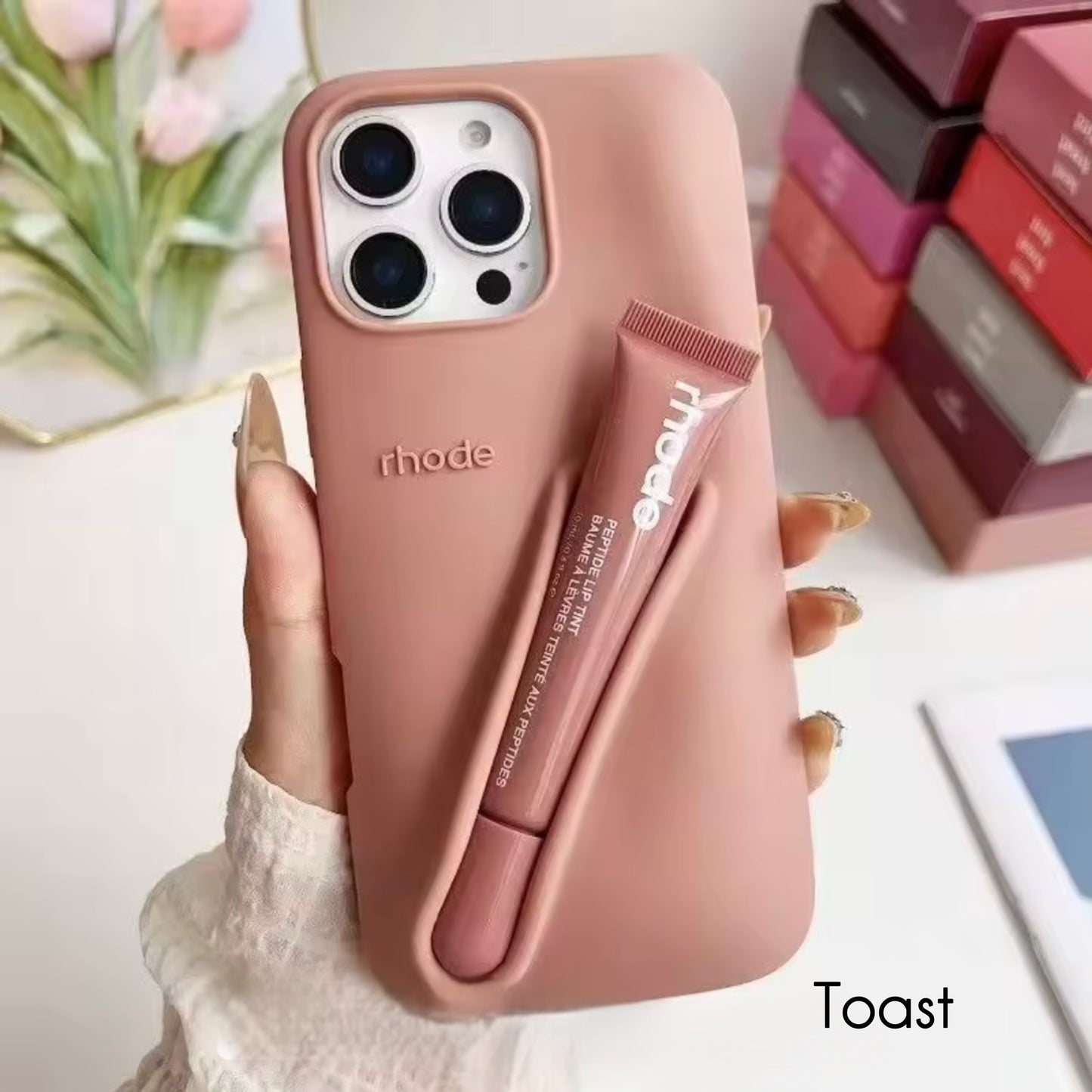3D Silicone iPhone Lip Case with Lip Tint