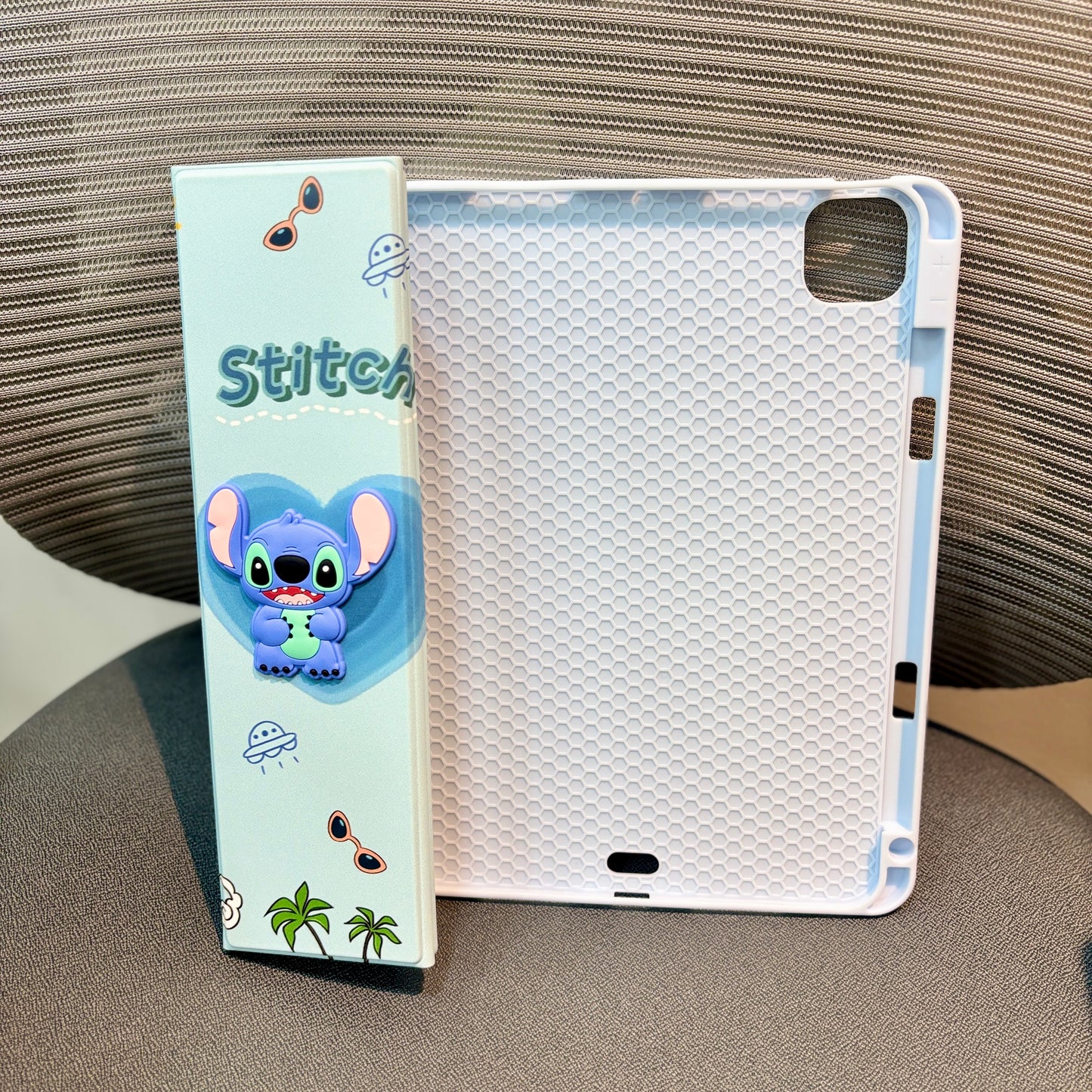 Stitch - 3D Cartoon Printed iPad Case