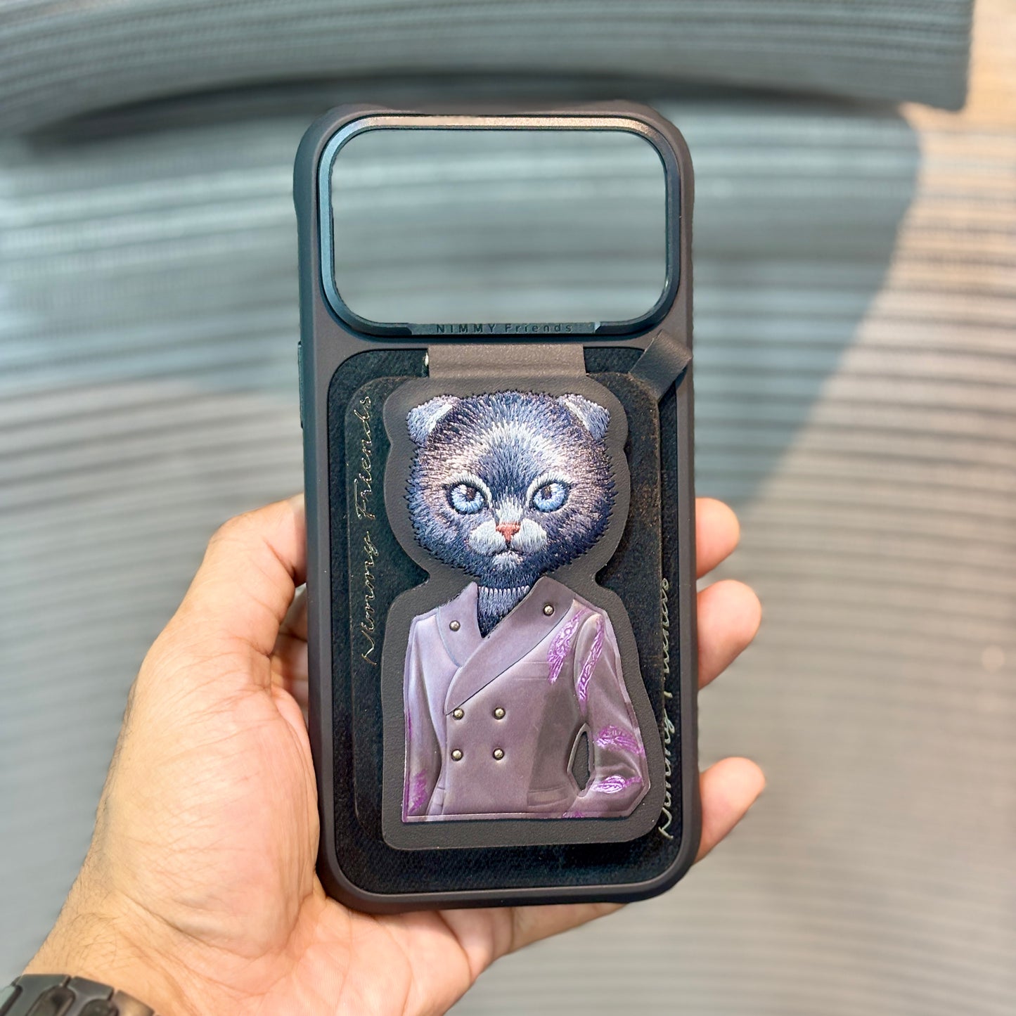 FurEver MagSafe iPhone 17 Pro Max Wallet Stand Case