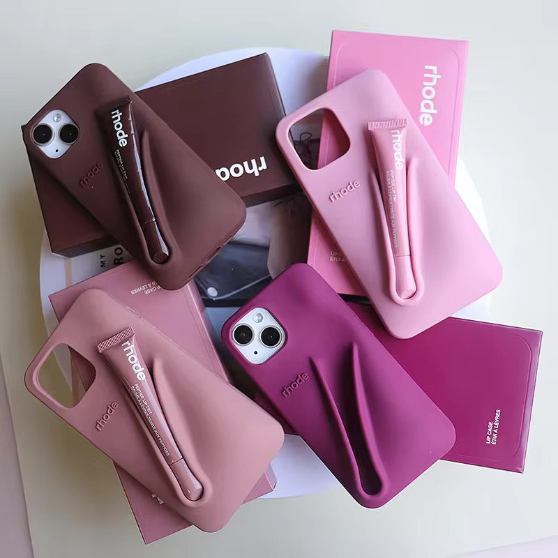 3D Silicone iPhone Lip Case with Lip Tint