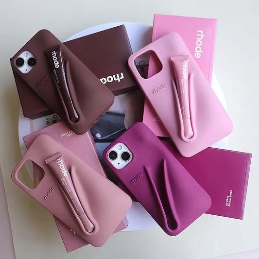3D Silicone iPhone Lip Case with Lip Tint