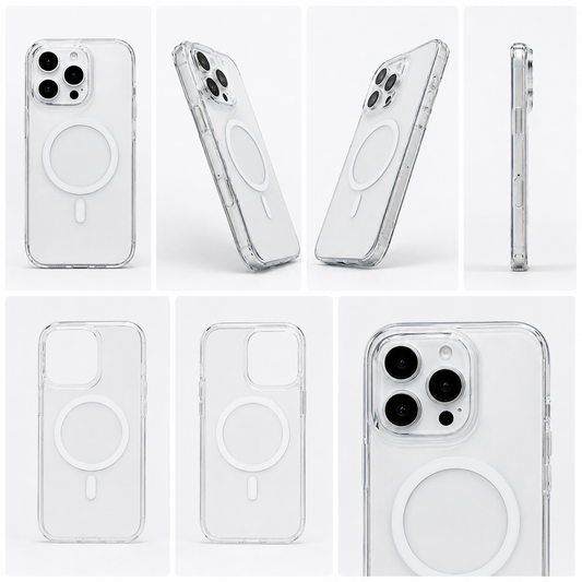 ClearGuard Metal MagSafe iPhone 15 Pro Max Case